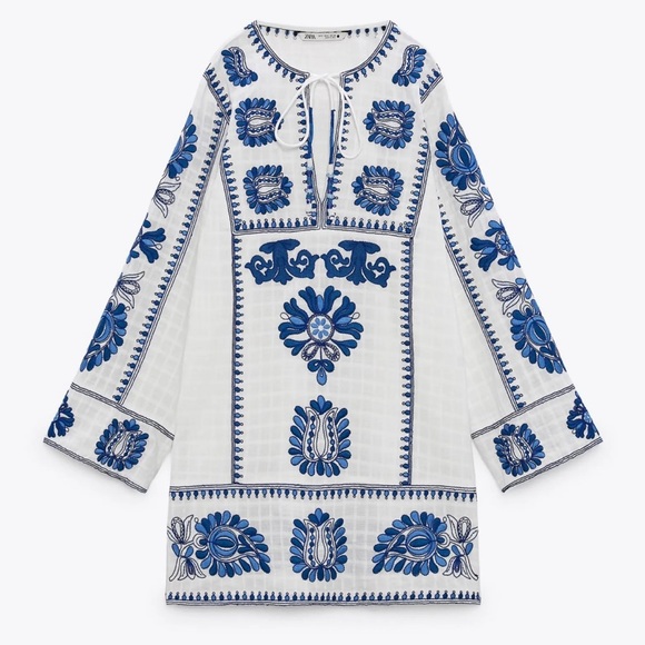 Zara Dresses & Skirts - COPY - Zara Embroidered Dress